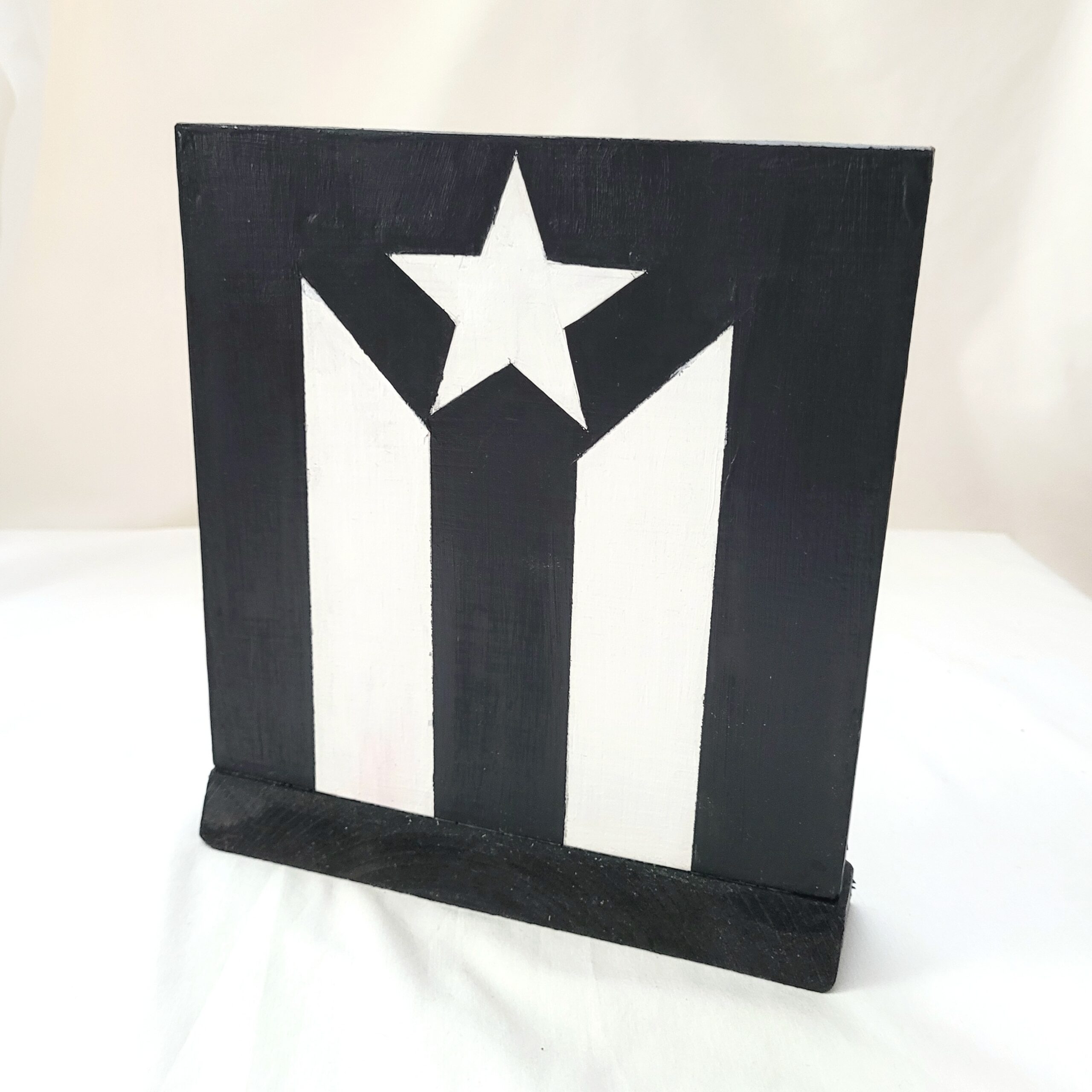Wooden Design, Raíces Collection - Heritage Flag - Puerto Rican Independent Flag - Image 3