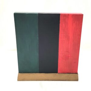 Wooden Design, Raíces Collection - Heritage Flag - Pan-African