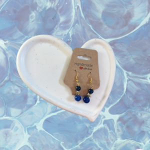 Blue Star earrings