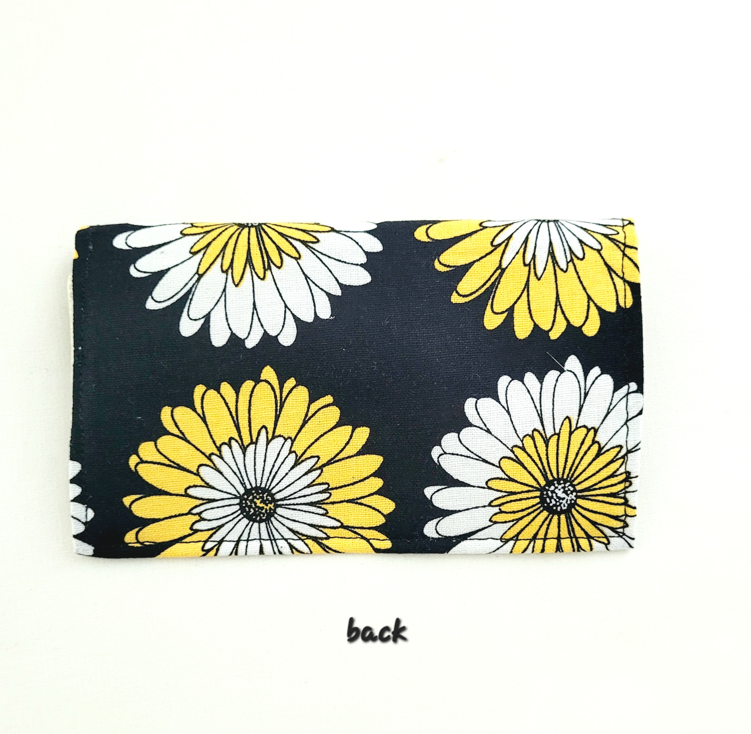 Mini Wallet, Gift Card Multi-Purpose Holder, Fabric - Daises - Image 6