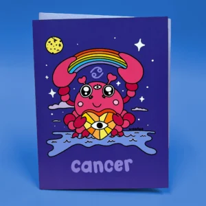Zodiac Cancer Greeting Card