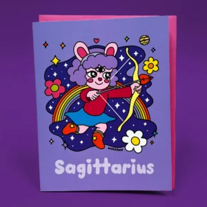 Zodiac Sagittarius Greeting Card