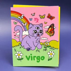 Zodiac Virgo Greeting Card