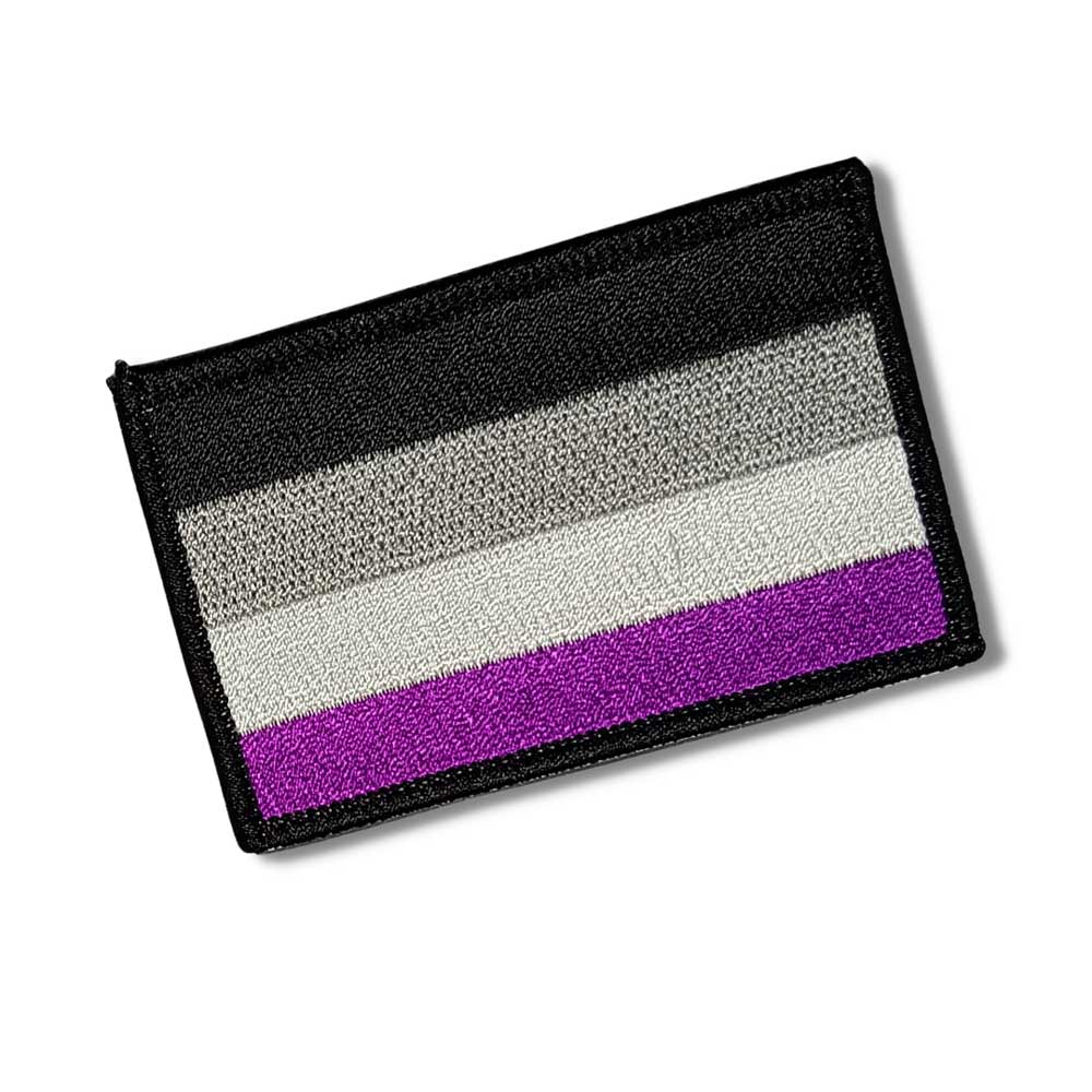 Asexual (Ace) Pride Flag Stick-On Patch - Image 2