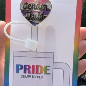 Gender Fluid Pride Straw Topper