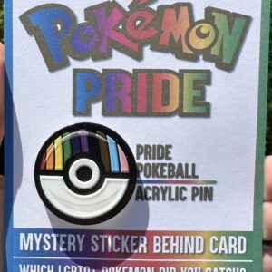Pokemon Pokeball Pride Pin