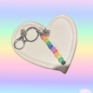 Love charm keychain