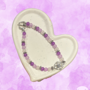 Lavender Anklet