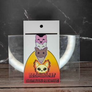 Kitty Ice Cream Magnetic Bookmark