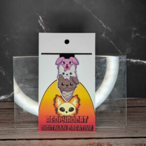 Puppy Ice Cream Magnetic Bookmark