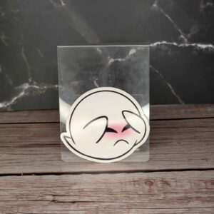 Shy Ghost - 3" Sticker