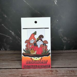 Fall Gnomes Magnetic Bookmark