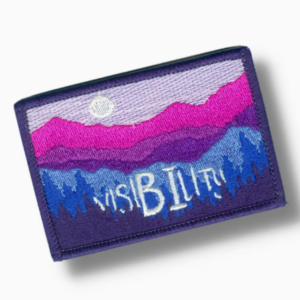 VisiBIlity Embroidered Sticker Patch
