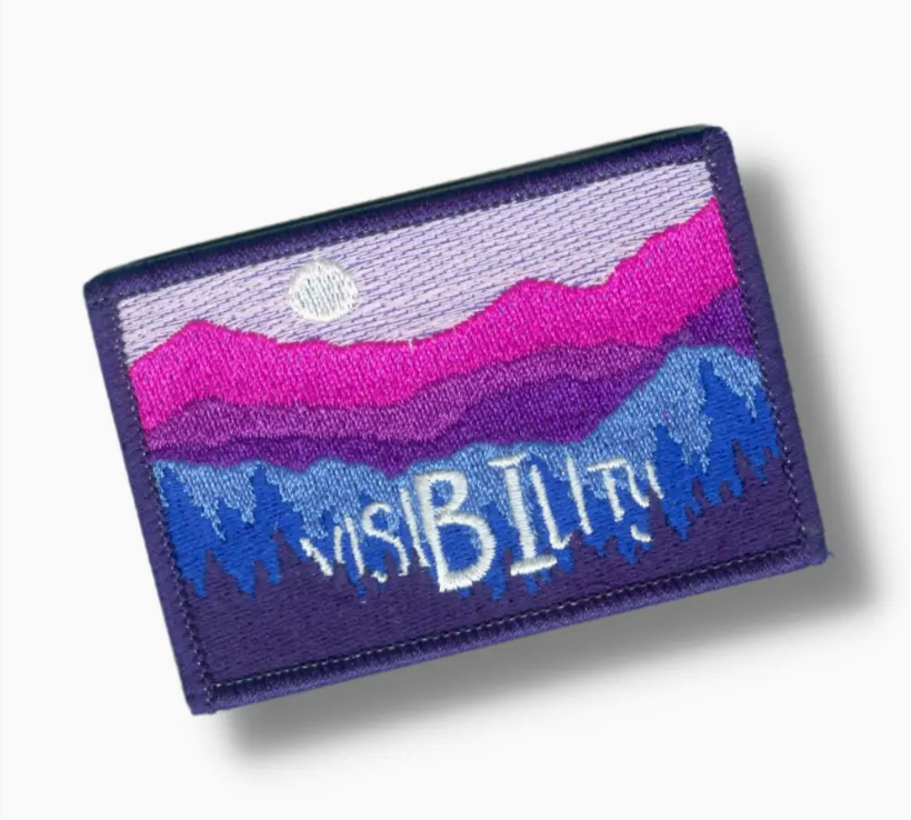 VisiBIlity Embroidered Sticker Patch