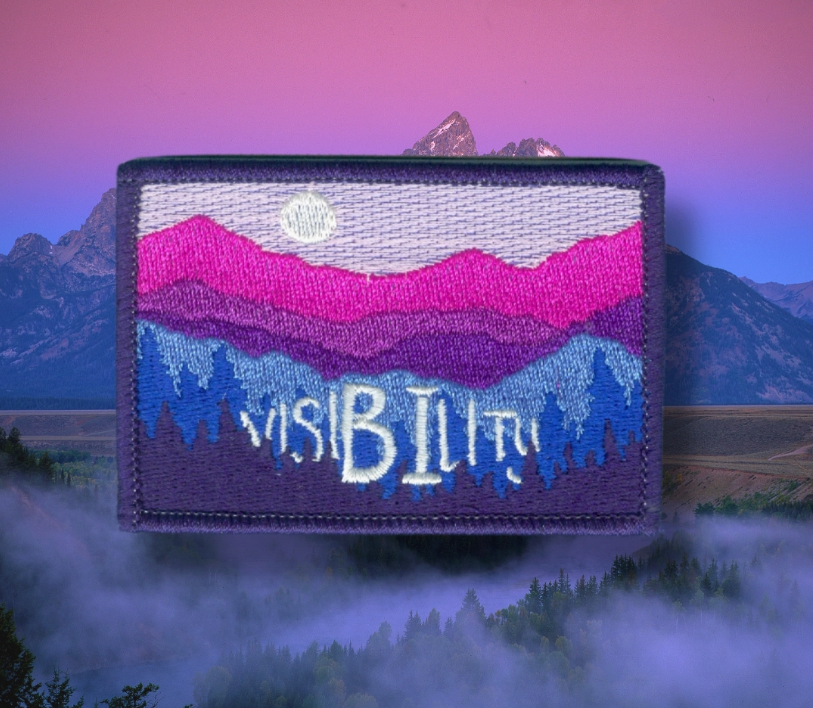 VisiBIlity Embroidered Sticker Patch - Image 2