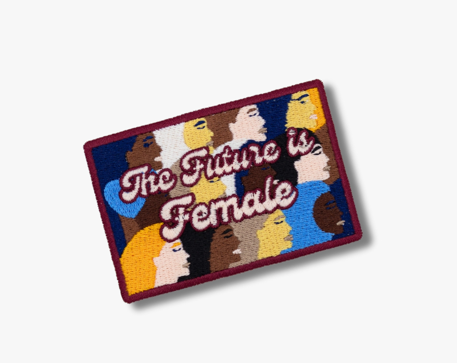 Future Is Female Embroidered Sticker Patch