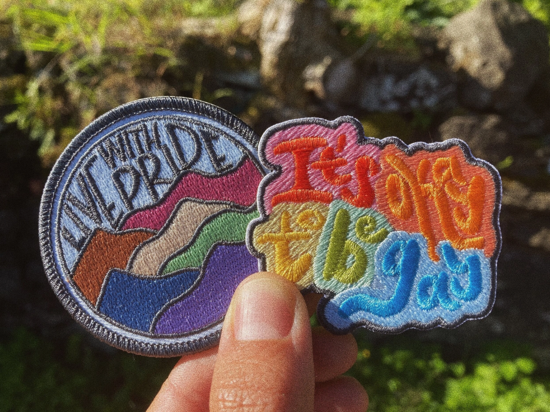Its Okay To Be Gay Embroidered Sticker Patch - Image 4