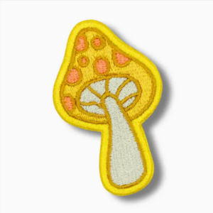 Mushroom Embroidered Sticker Patch