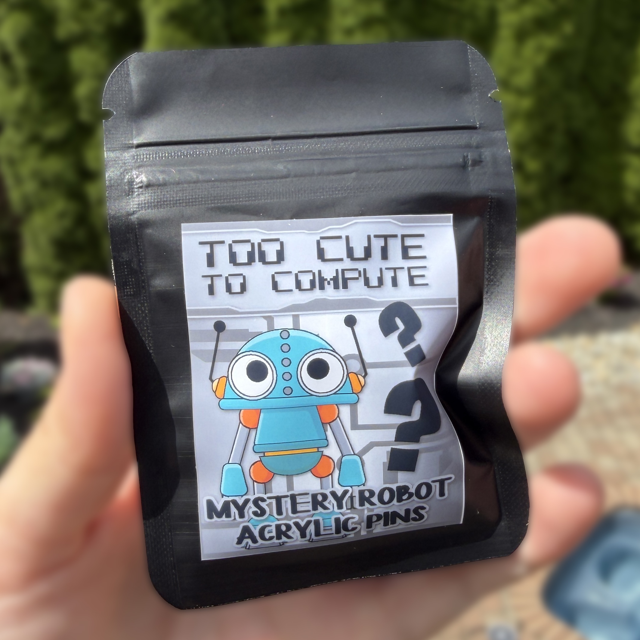 Mystery Pack Robot Pins