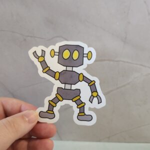 Build-It Bot 3" Sticker