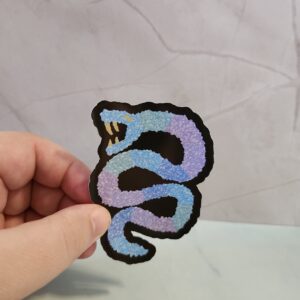 Crystal Serpent 3" Sticker