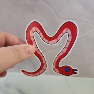 A Moray 3" Sticker