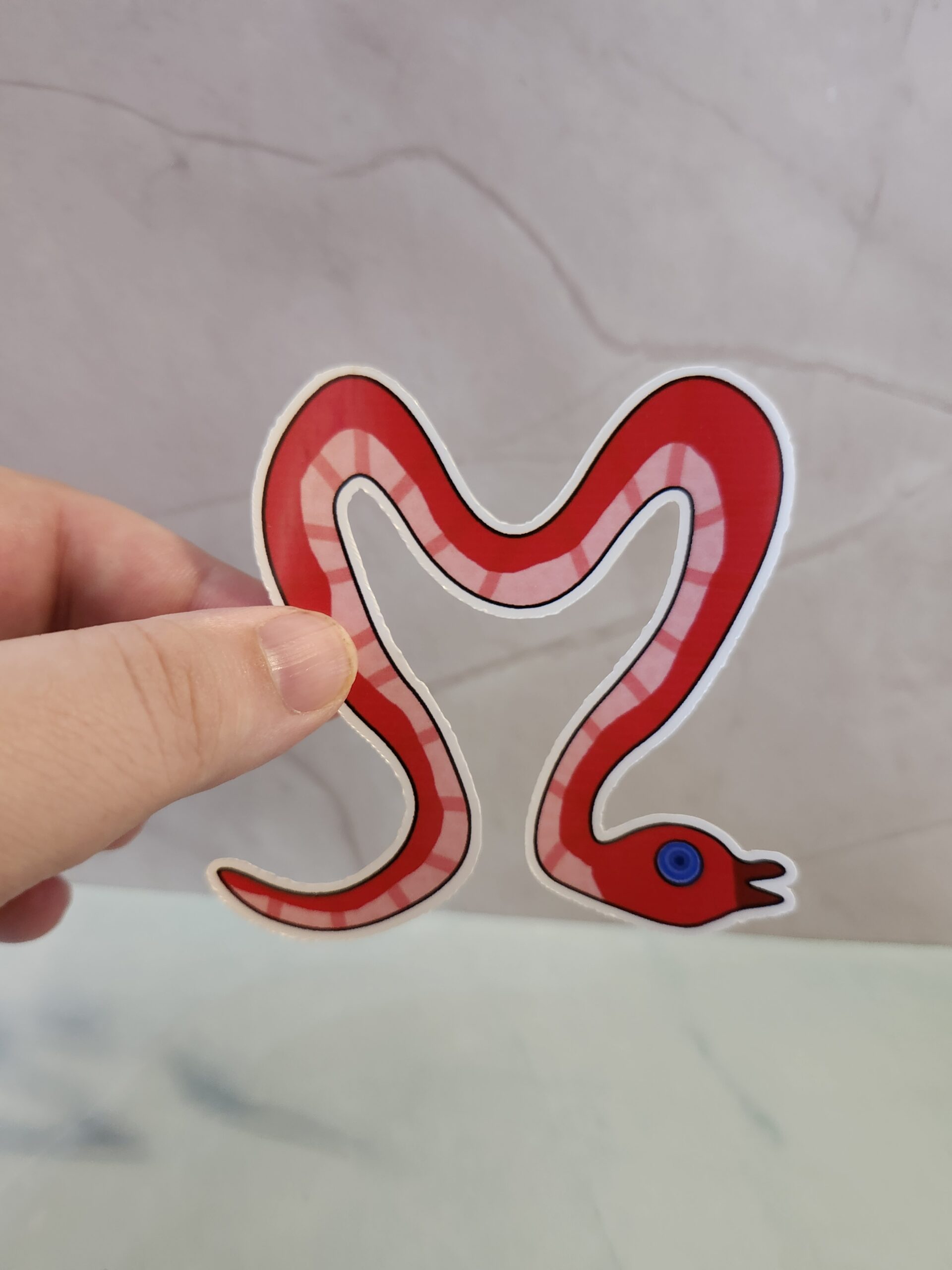 A Moray 3" Sticker