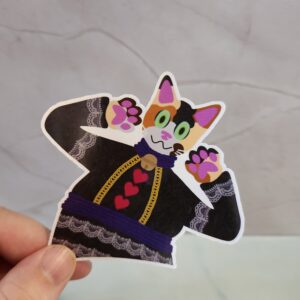 Neko Mancer 3" Sticker