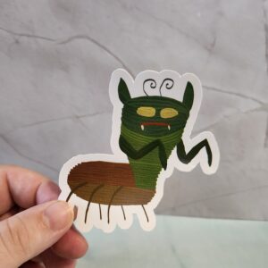 Bugoloid 3" Sticker