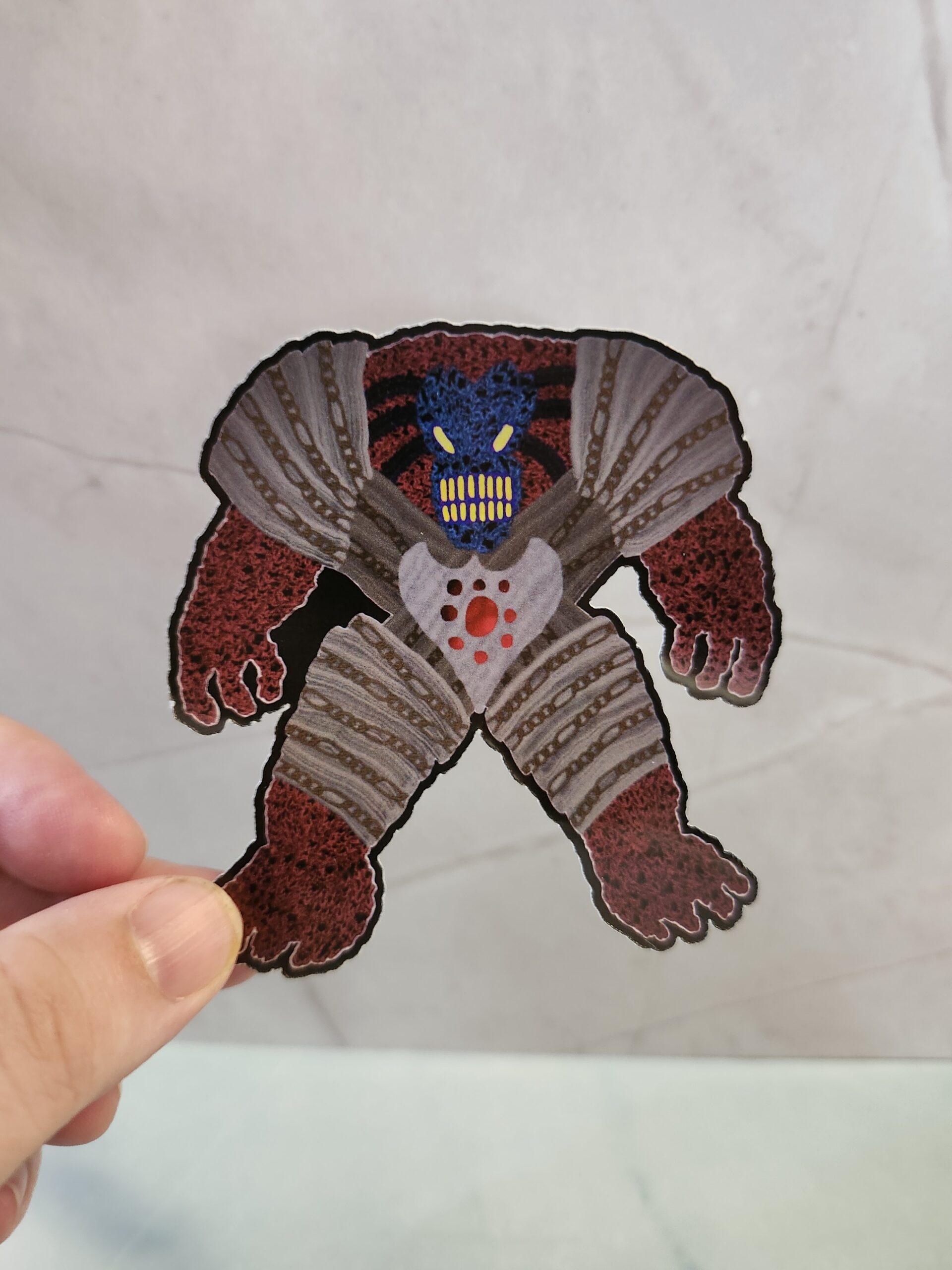 Attraxi Pummeler 3" Sticker