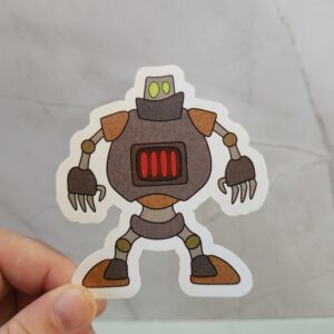 Iron Sentry 3" Sticker