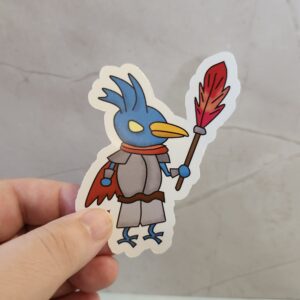 Starling Soldier 3" Sticker