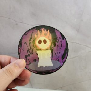 Flickering Familiar 3" Sticker