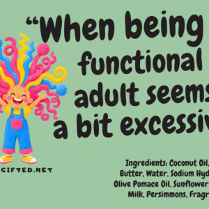 Functional Adult soap