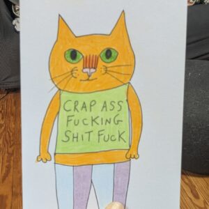 Adult Cat Card