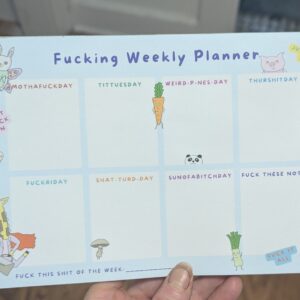 Fucking Weekly Planner