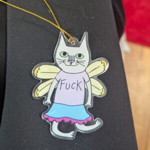 Cat Fairy Fuck Ornament