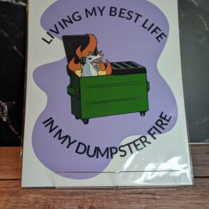 Living my Best Life - 8.5x11" Art Print