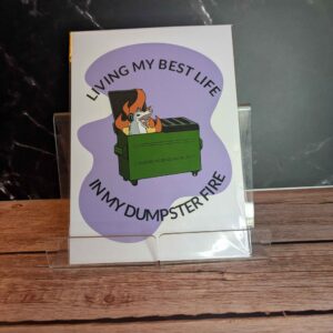 Living my Best Life - 5x7" Art Print
