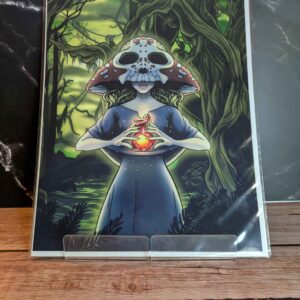 Mushroom Witch - 8.5 x 11" Art Print