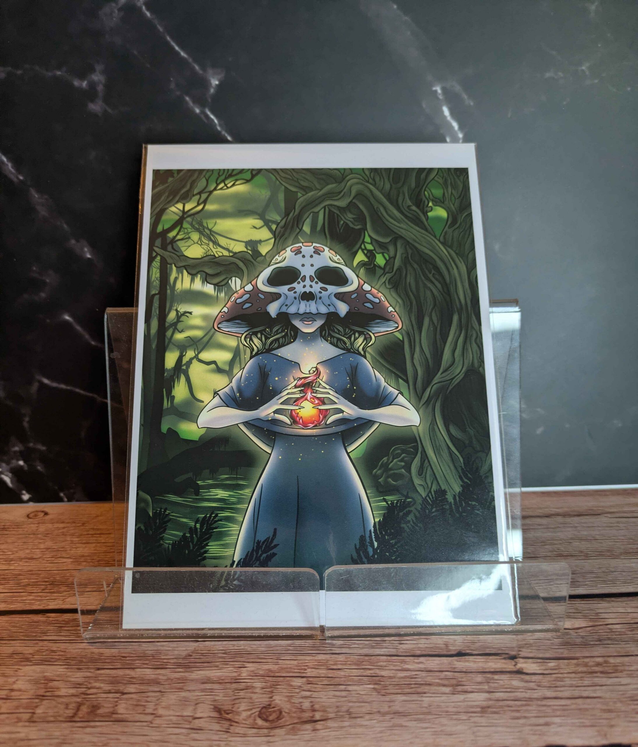 Mushroom Witch - 5 x 7" Art Print
