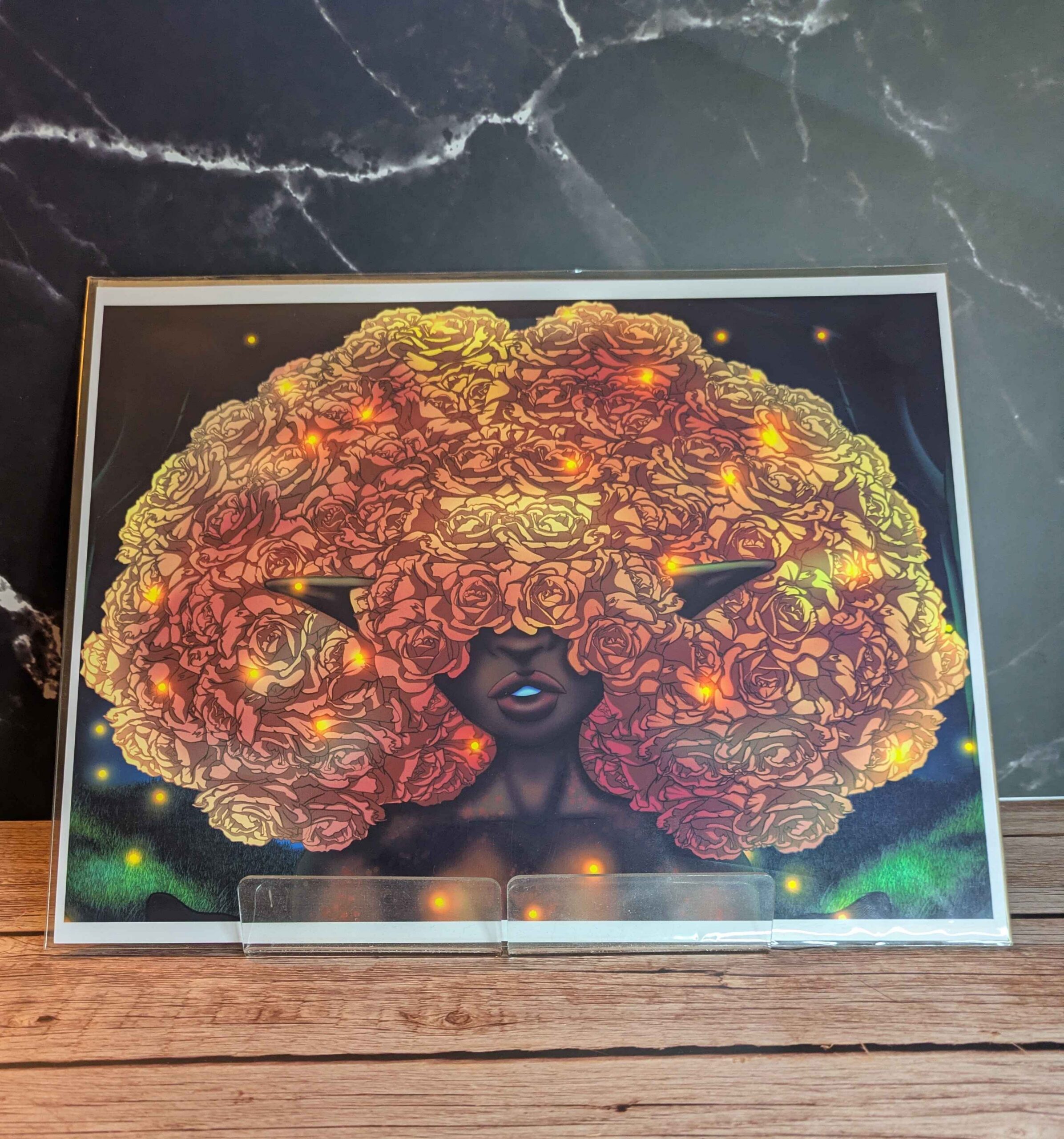 Rose Nymph - 11 x 8.5" Art Print