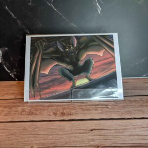 Werebat Attack - 7x5" Art Print