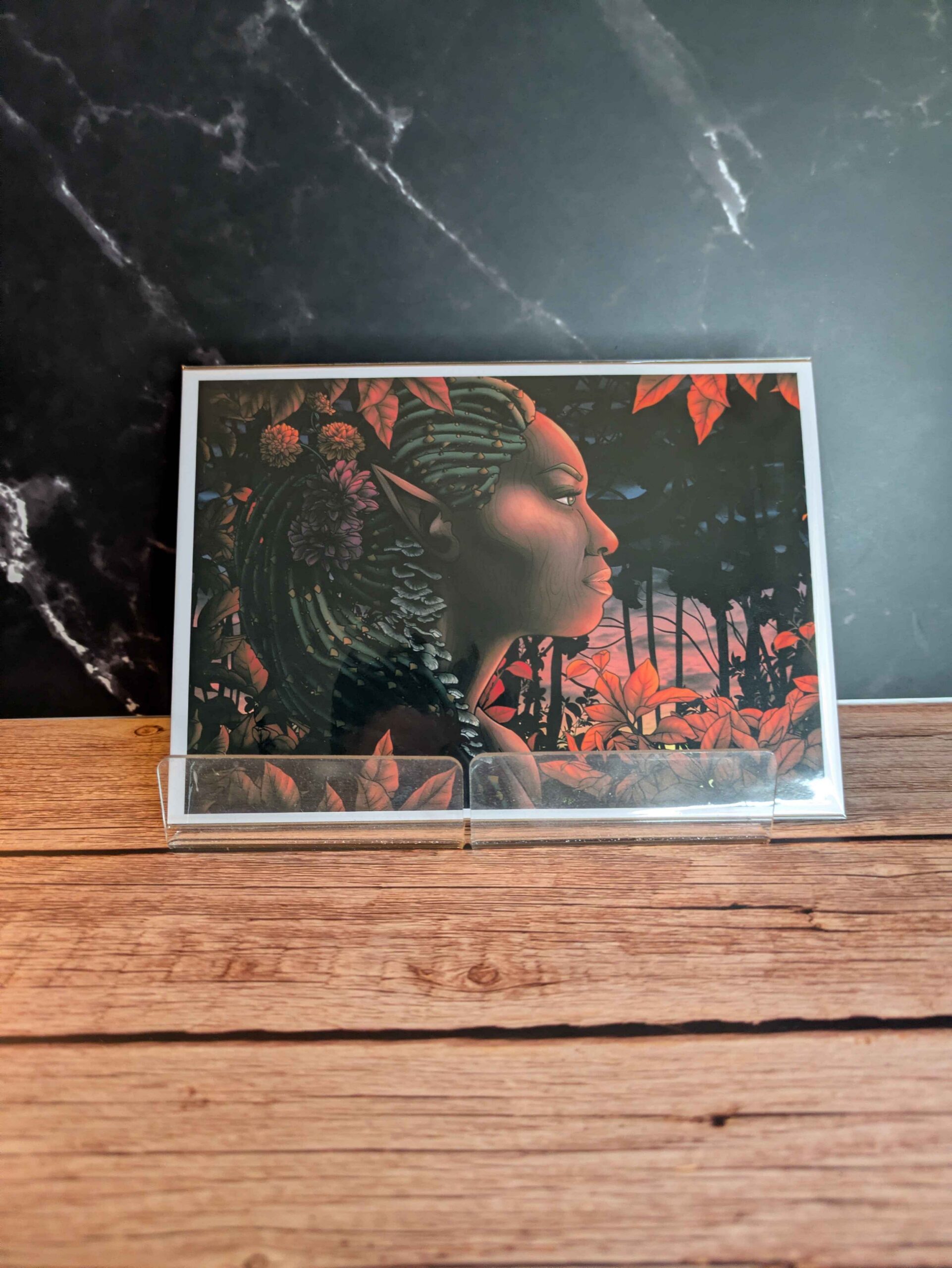 The Fall Nymph - 7x5" Art Print
