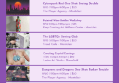 November Class & Event Calendar (4 x 6 in) (Instagram Post (4_5))