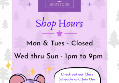 Shop Hours